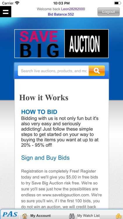 Save Big Auction screenshot-8