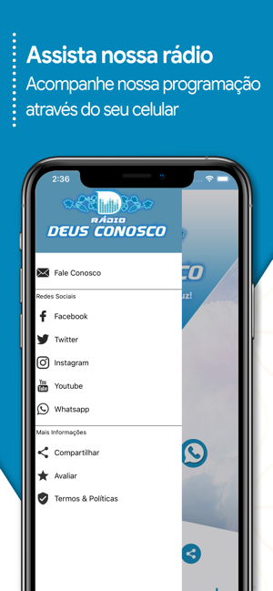 Web Rádio Deus Conosco.(圖2)-速報App