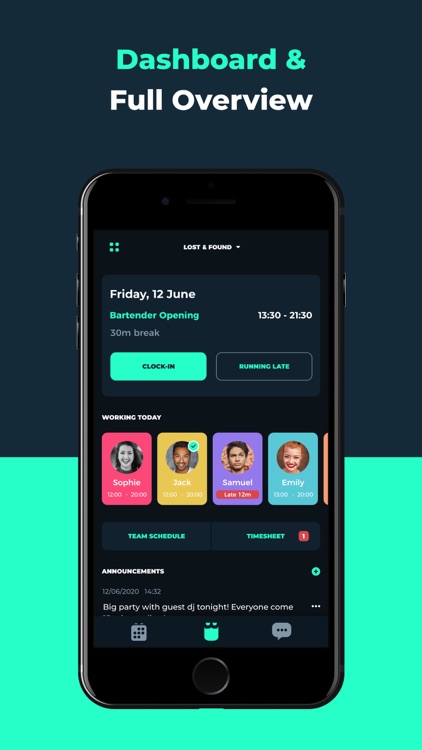 Employee Scheduling by BLEND