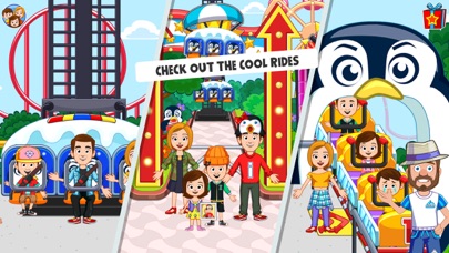 How to cancel & delete My Town : ICEME Amusement Park from iphone & ipad 4
