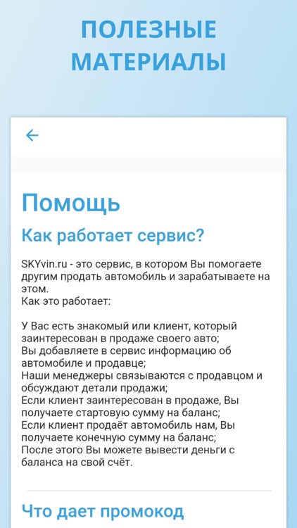 SKYvin — оценка и продажа авто screenshot-9