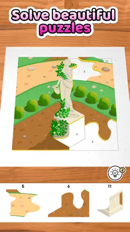 Game screenshot Jigsaw Garden apk