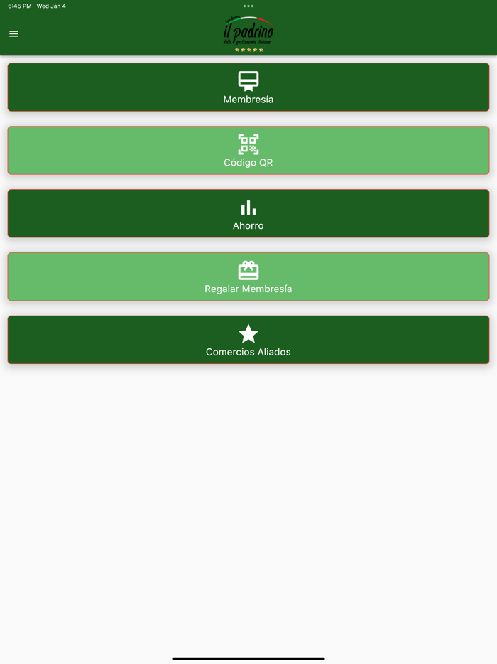 Membresías il Padrino