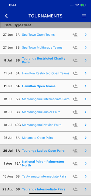 Tauranga Bridge Club Programme(圖3)-速報App