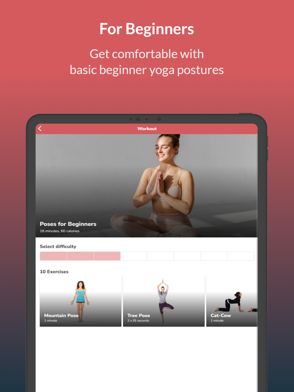 Relaxing Yoga Poses screenshot 4