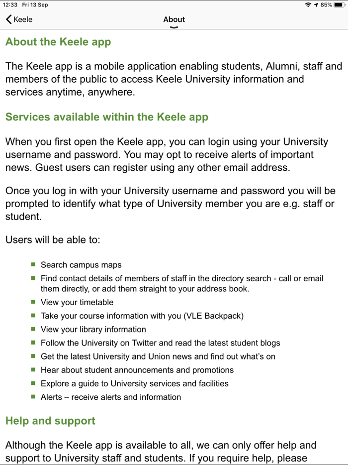 Keele University