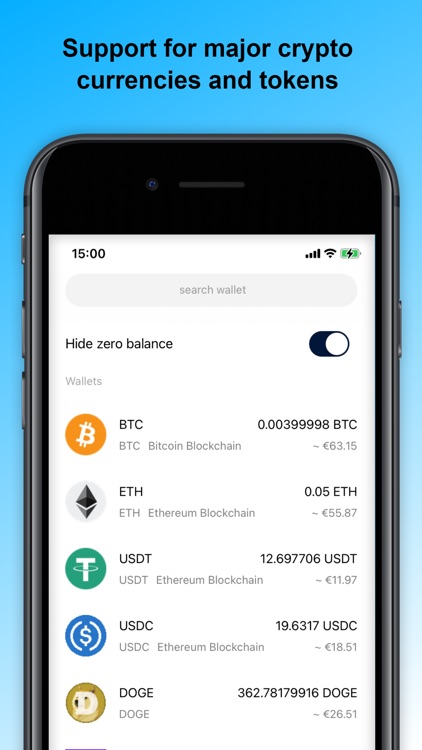TENT: Bitcoin & Crypto Wallet