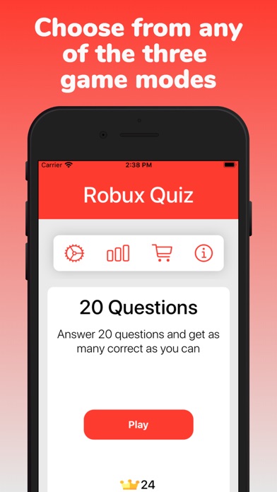 Positive Negative Reviews Roquiz Quiz For Roblox Robux By John Nguyen Strategy Games Category 10 Similar Apps 4 Reviews Appgrooves Get More Out Of Life With Iphone Android Apps - castle clash codes roblox make your own robux