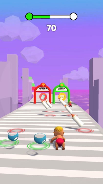 Baby Run! Dirty Diaper Race screenshot-3