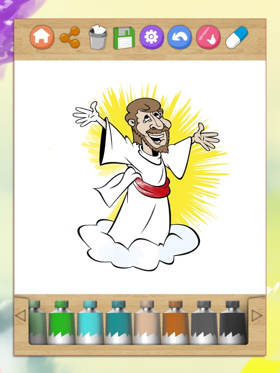 「聖書ぬりえゲーム」 - iPadアプリ | APPLION