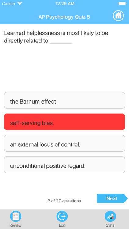 AP Psychology Quizzes screenshot-3