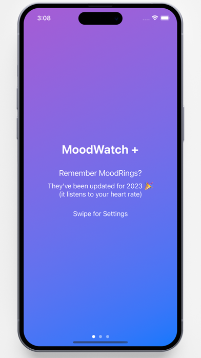 MoodWatch + iphone images
