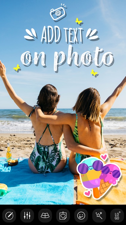 Text On Photos & Quotes Maker screenshot-0