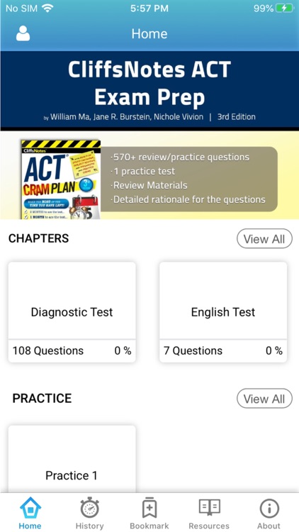 CliffNotes ACT Test Prep