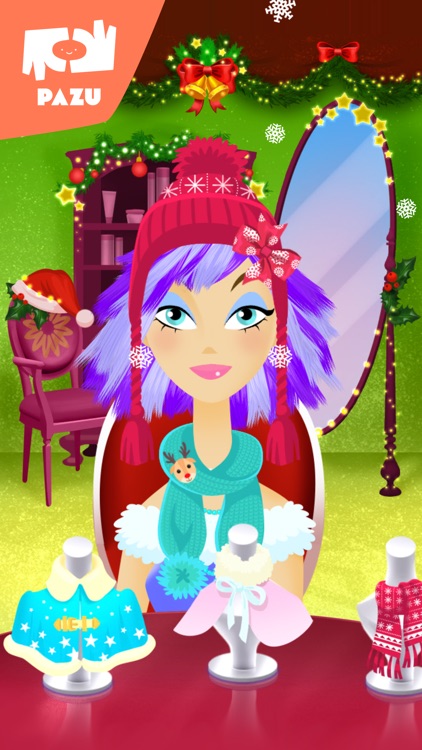 Girls Hair Salon Christmas screenshot-3