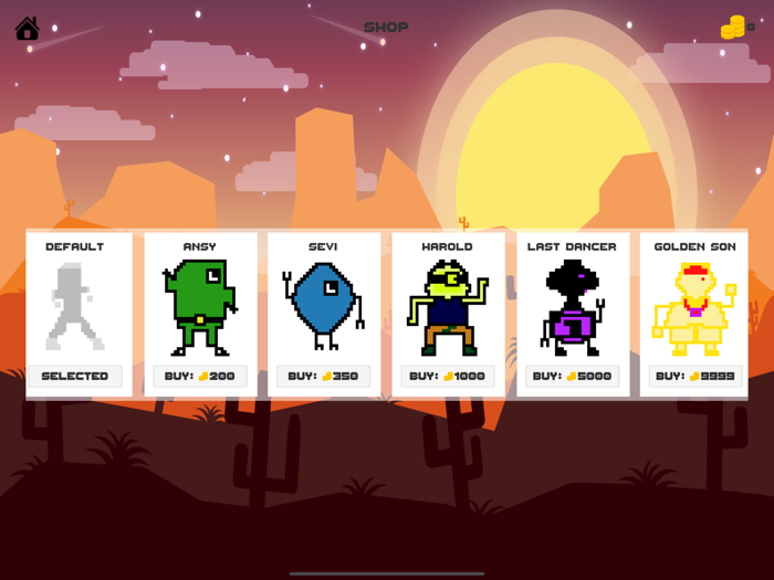 Survival Run in Desert