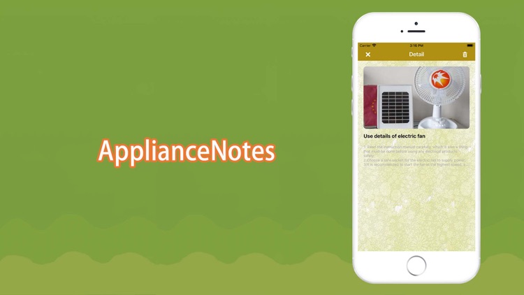 ApplianceNotes-Appliance Notes screenshot-3