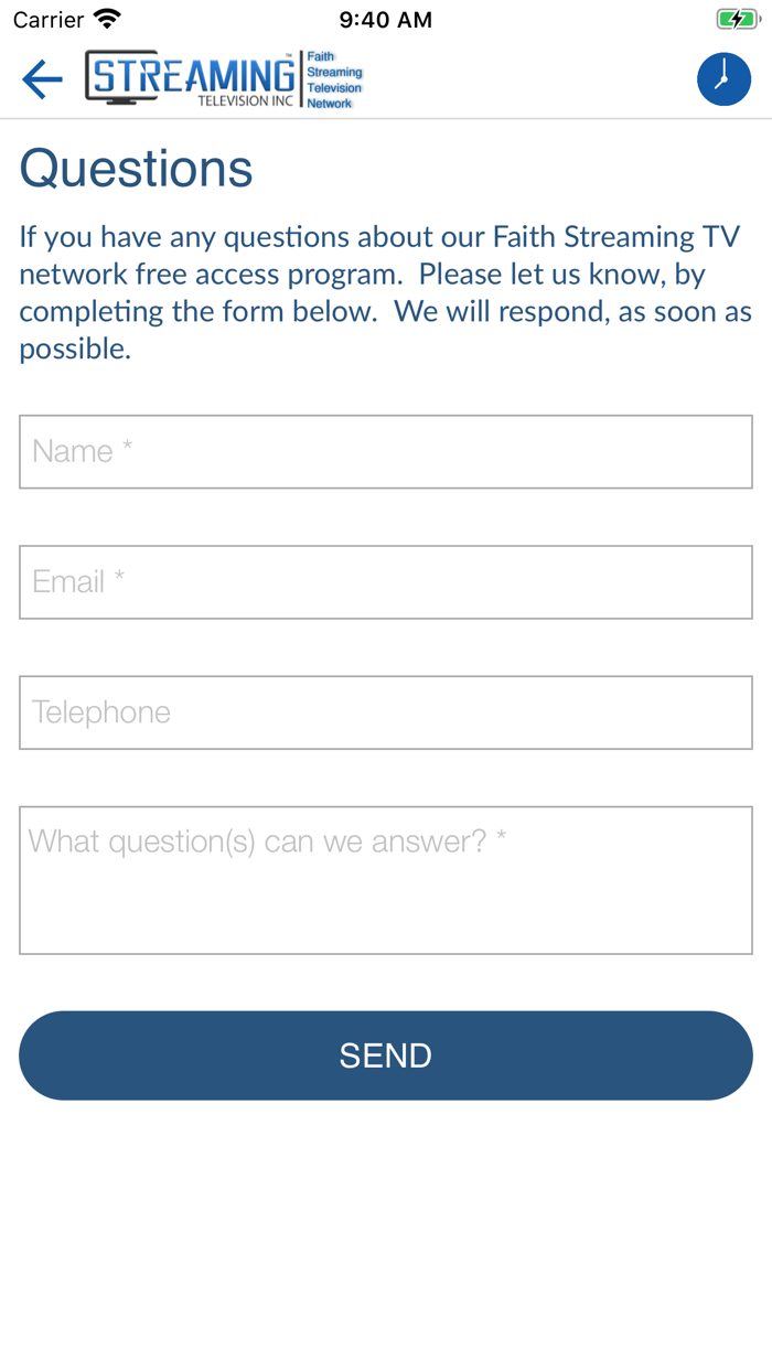 Faith Streaming TV Network