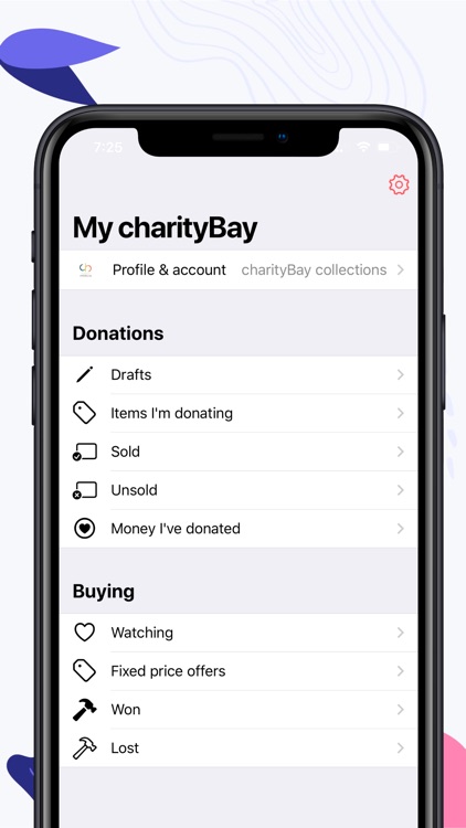 charityBay: Donate, buy, smile