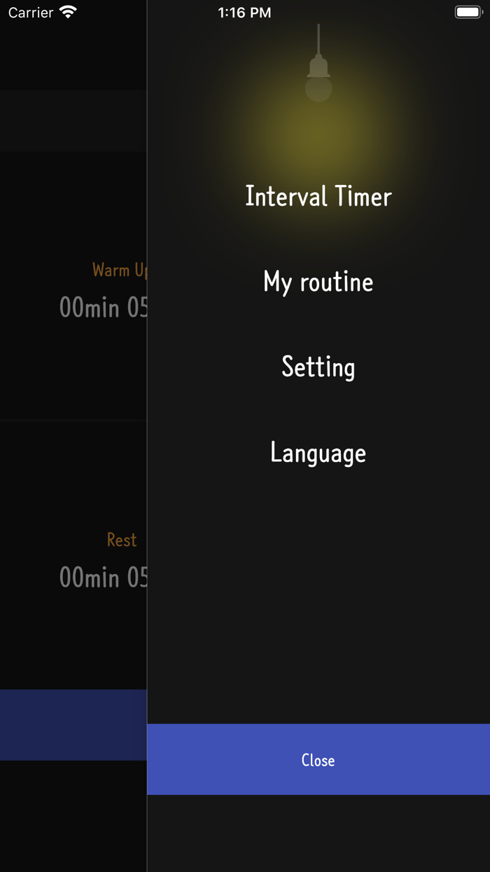 Interval - 간격, 타바타 타이머