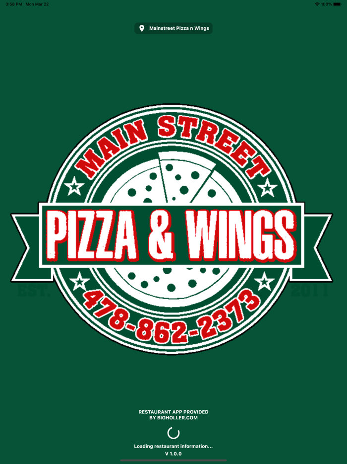 Mainstreet Pizza n Wings