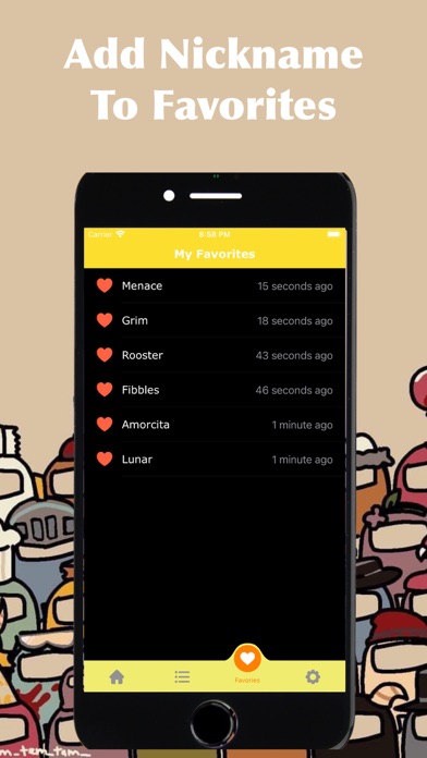 Among us - Nickname Creatorのおすすめ画像4
