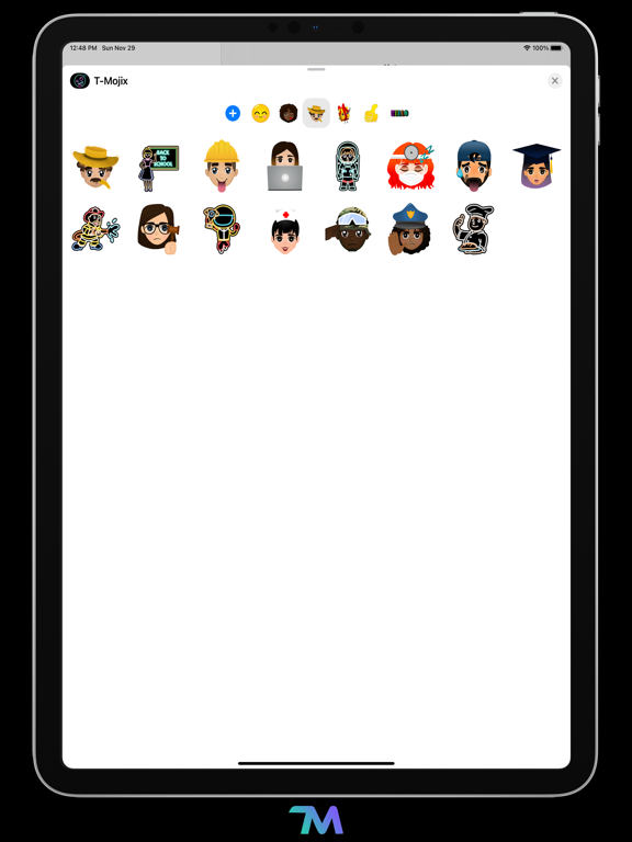 T-Mojix Stickers screenshot 4
