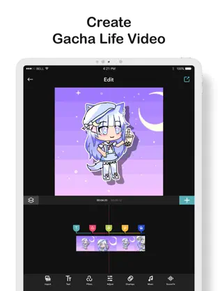 Captura de Pantalla 1 Gacha Life Video Maker iphone