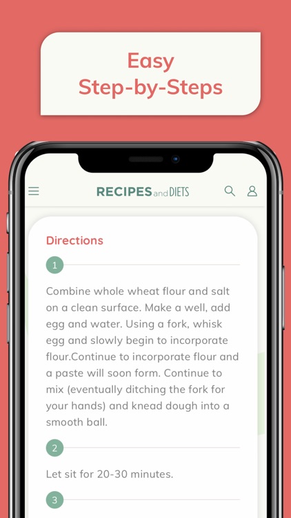 Recipes and Diets