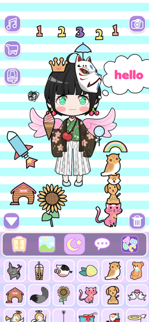 Vlinder Doll - Dress Up Game(圖3)-速報App