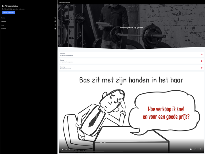 De Fitnessmakelaar