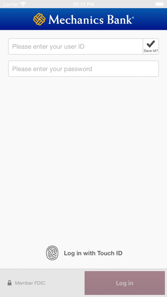 【图】Mechanics Bank Business Mobile(截图2) 【图】Mechanics Bank Business Mobile(截图2)