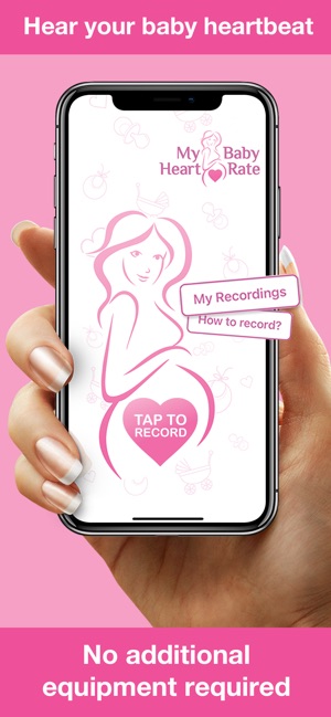 hear baby heartbeat with iphone