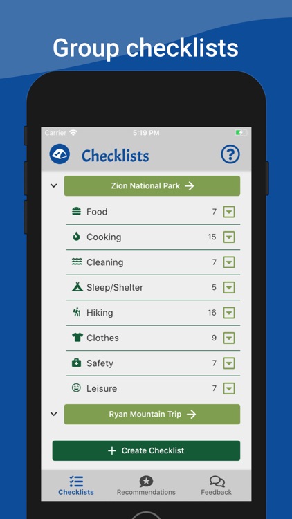 Camping-Checklist screenshot-4