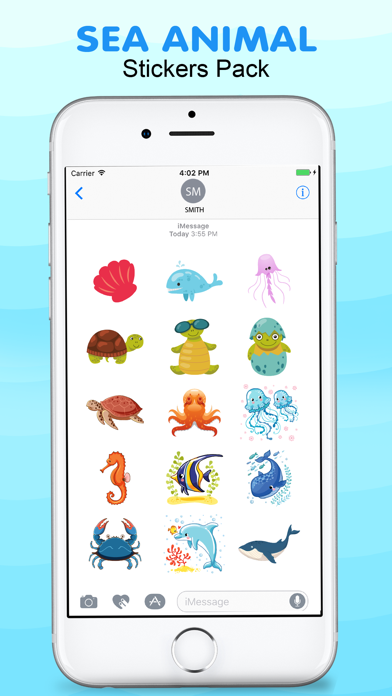 How to cancel & delete Sea Animal Stickers Pack from iphone & ipad 2