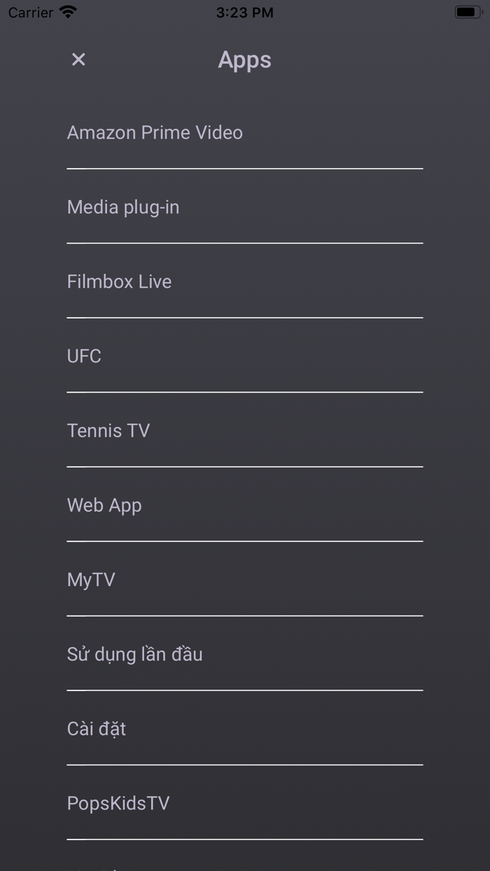 Remote control for LG TVs