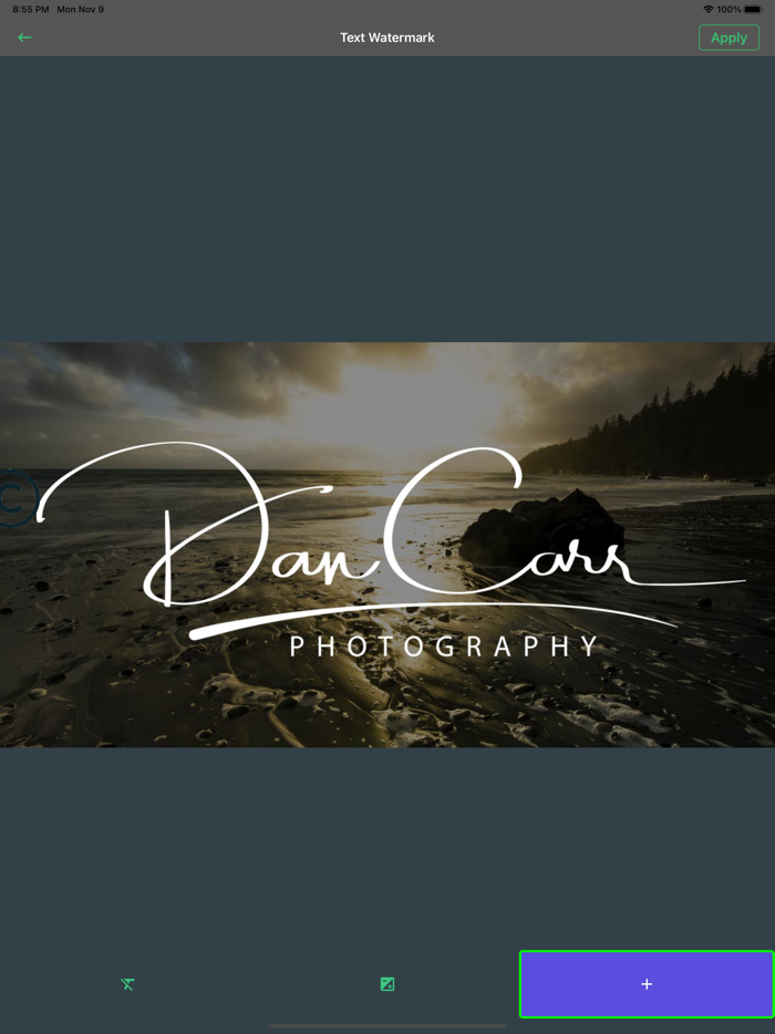 Add Watermark  Logo to Photos