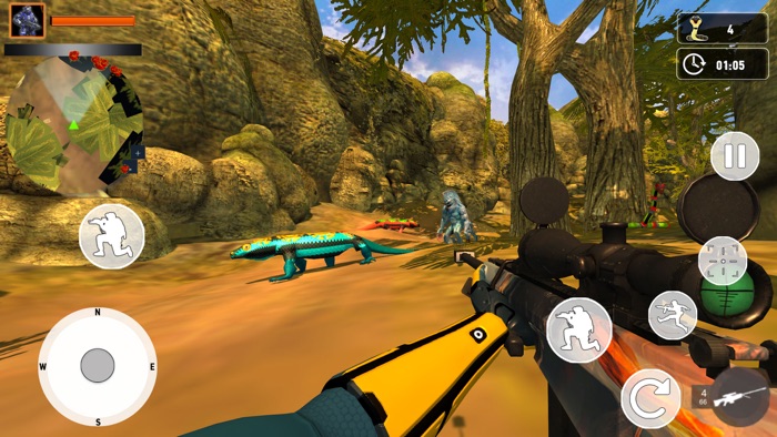 파충류의 FPS 전화