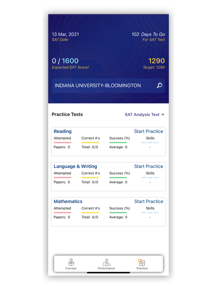 SATLAS - App For SAT Prep