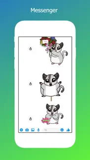 mitzi sugar bear emoji's iphone screenshot 2