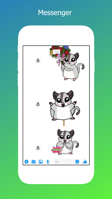 Mitzi Sugar Bear Emoji'sのおすすめ画像2
