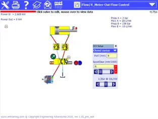 Screenshot 1 Hydraulic Circuit Simulator iphone