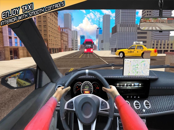 Taxi Simulator 3D Car Games