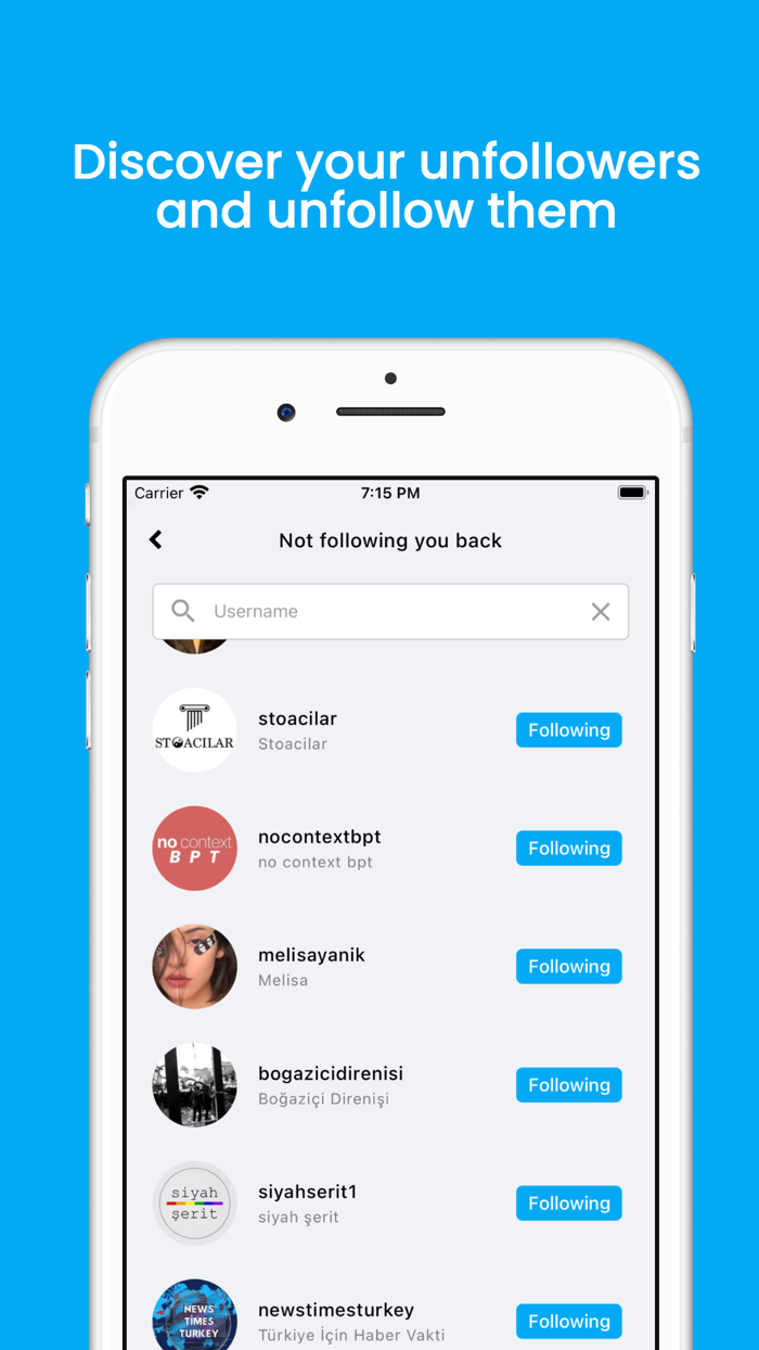 FolStats - Profile Analyzer
