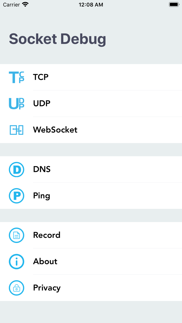 TCP UDP Socket网络调试