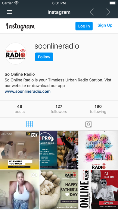 SO ONLINE RADIO screenshot 4