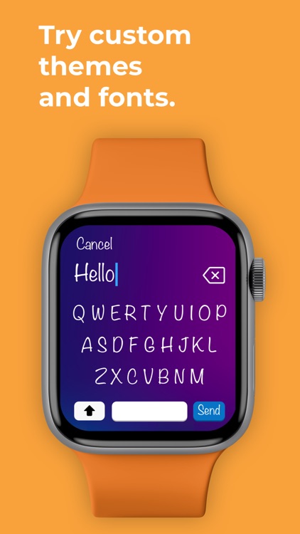 Type: Keyboard for Apple Watch screenshot-4