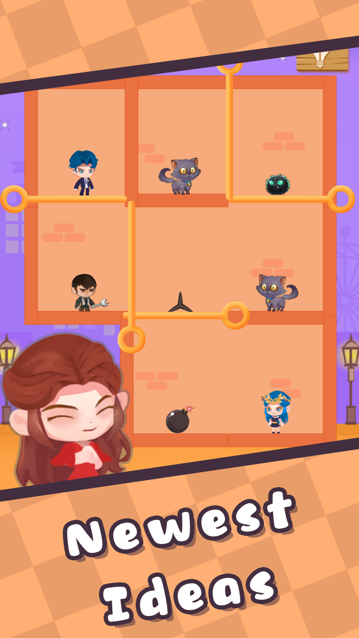 Cute Pursue-Puzzle Solve