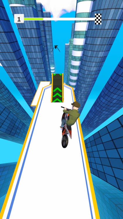 Sky Bike 3D screenshot-3