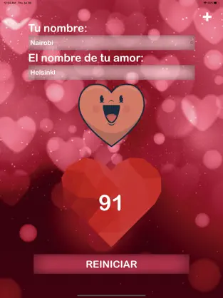 Captura de Pantalla 3 Calculadora amor compatibles iphone